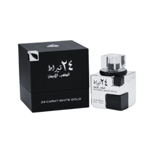 24 Carat White Gold EDP – 100ML  By Lattafa